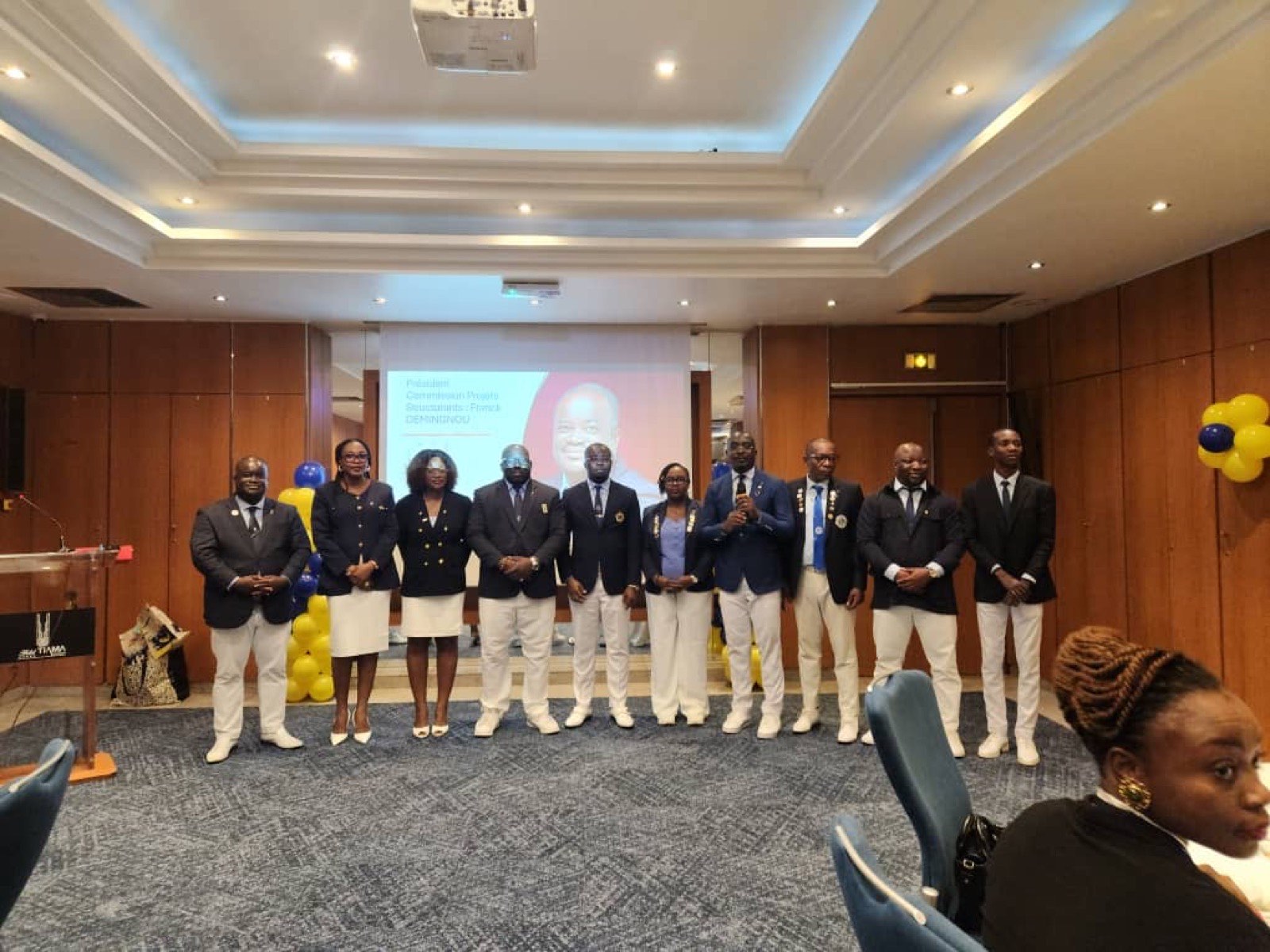 Cérémonie officielle du Bureau du Lions Club Abidjan Pyramide